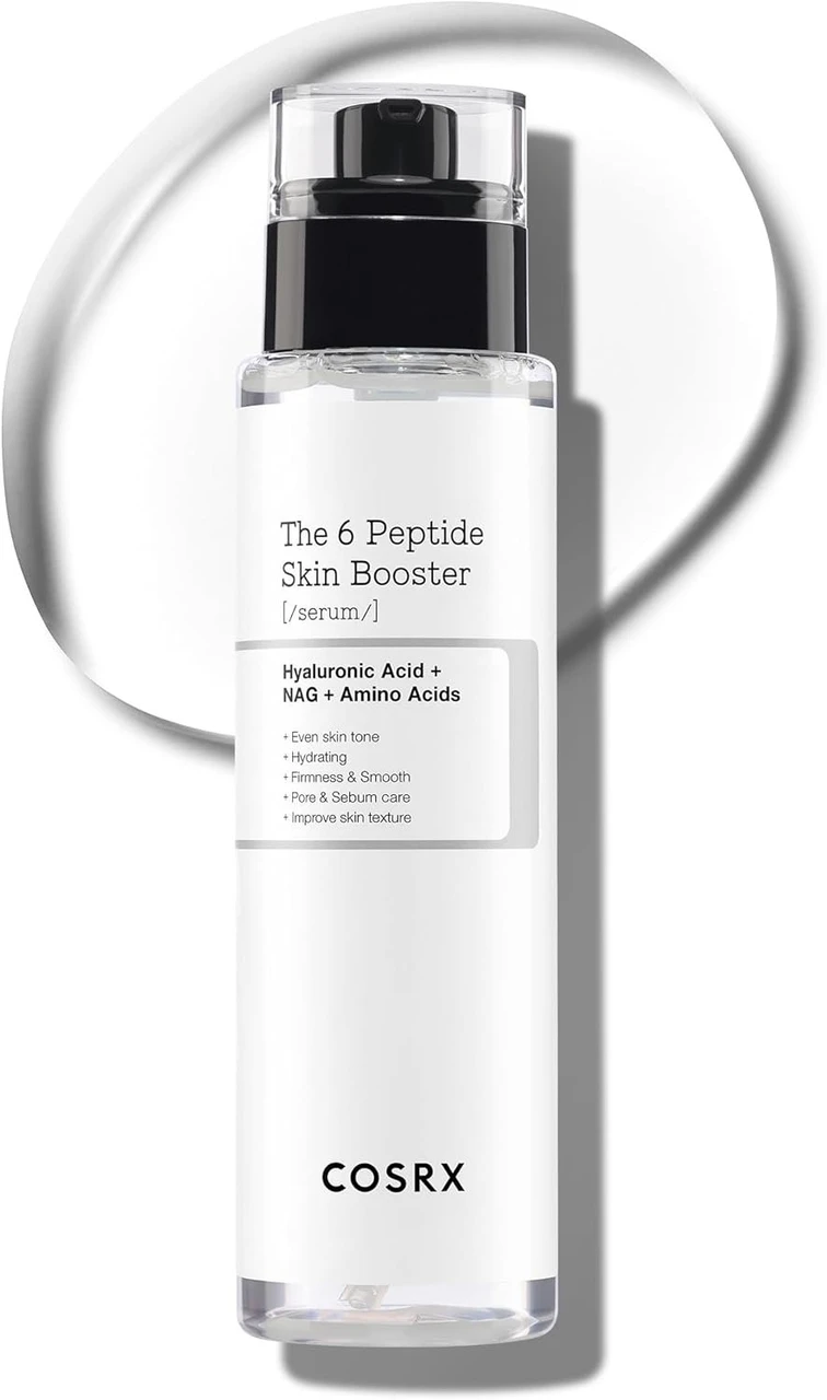 COSRX 6 x Peptide Collagen Booster Toner Serum 150 ml  Skin Renewal Boosting Facial Essence, Niacinamide & Hyaluronic Acid for All Skin Types, Korean Skincare, Paraben Free