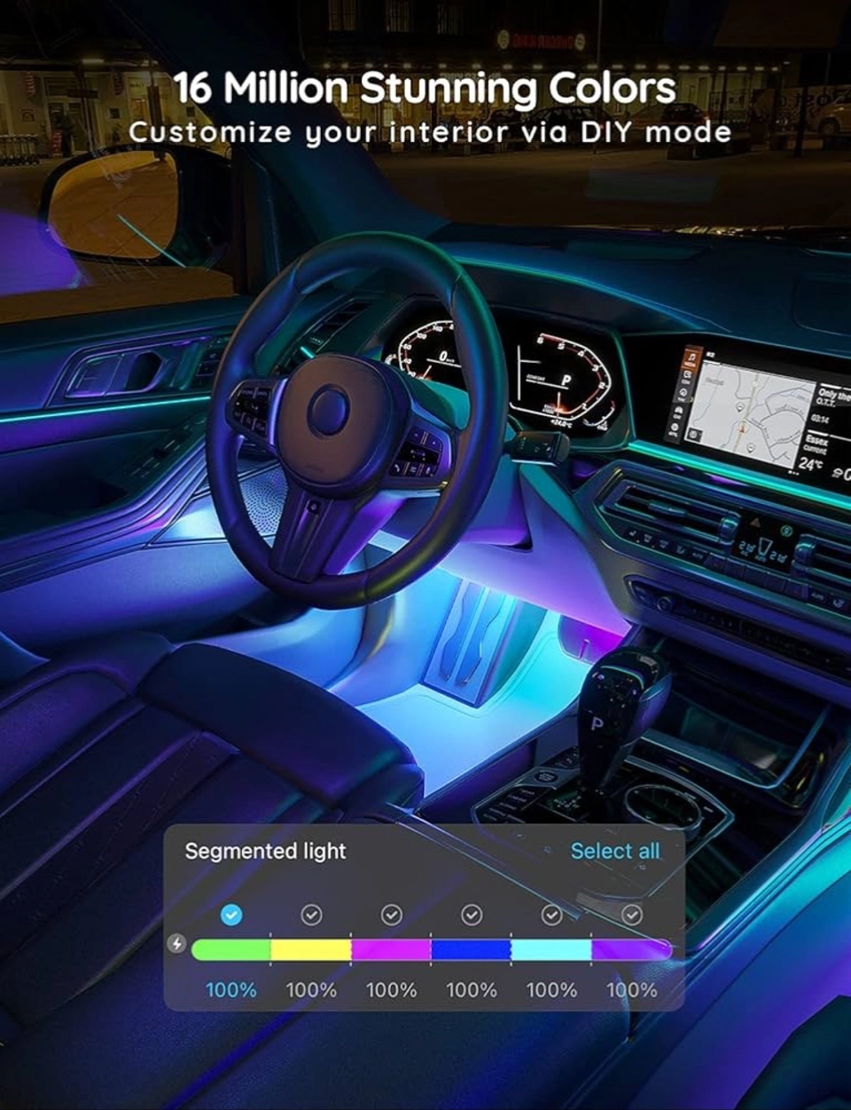 Govee RGBIC Car LED Strip Light