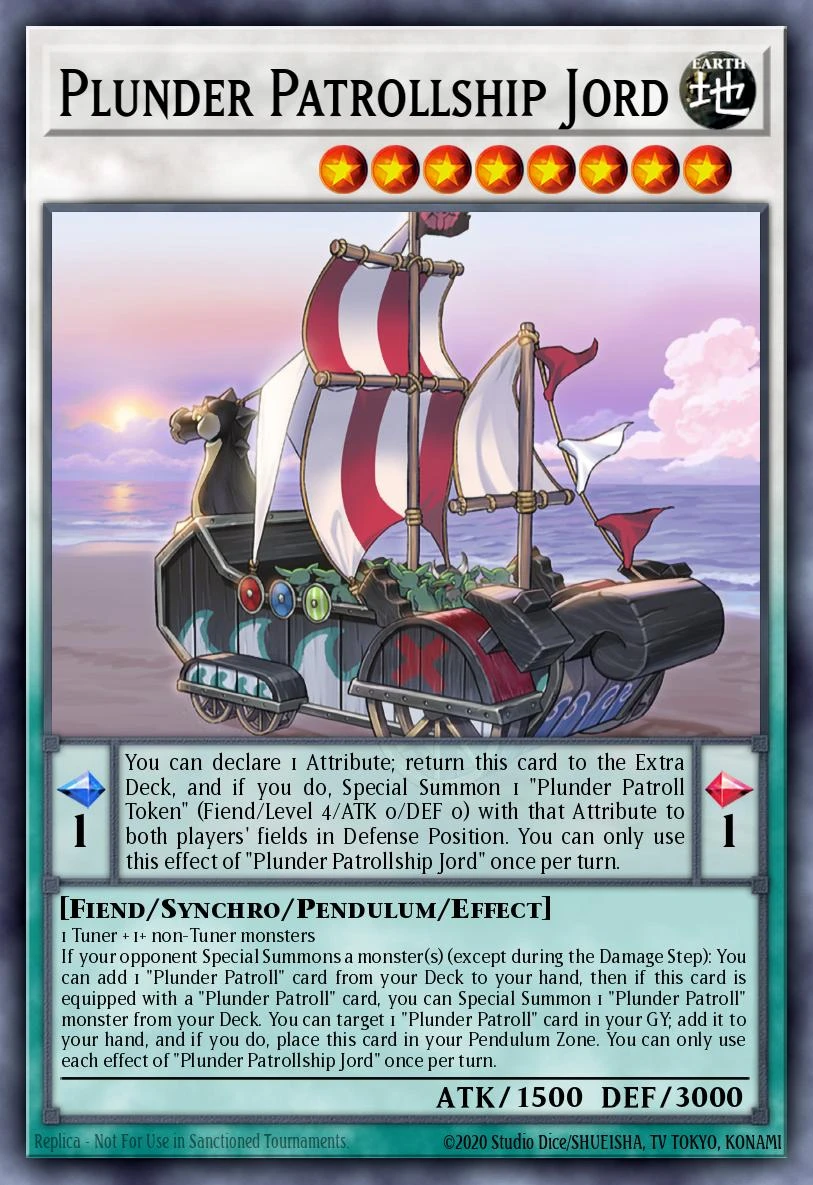 Plunder Patrollship Jord - PHHY-EN041 - Super Rare - 1st Edition