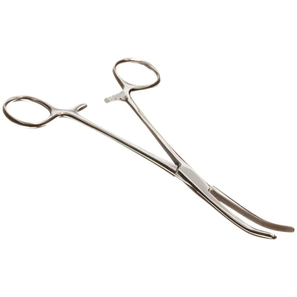 Hemostatic Forcep Curved