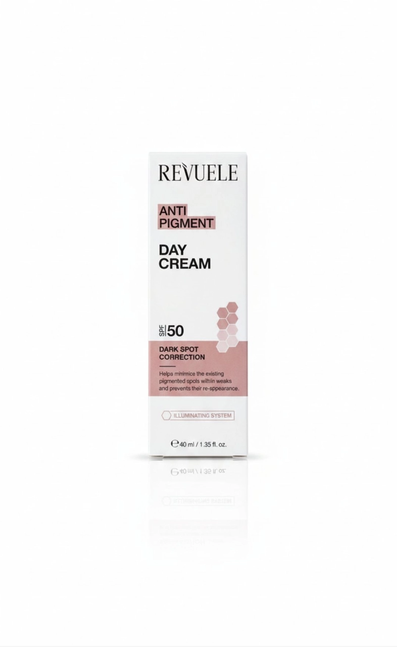 كريم النهار المضاد للتصبغات SPF 50Revuele – Anti Pigment Day Cream SPF 50