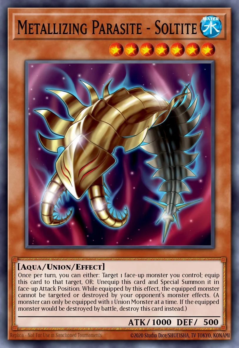 Metallizing Parasite - Soltite - ABYR-EN034 - Common - 1st Edition