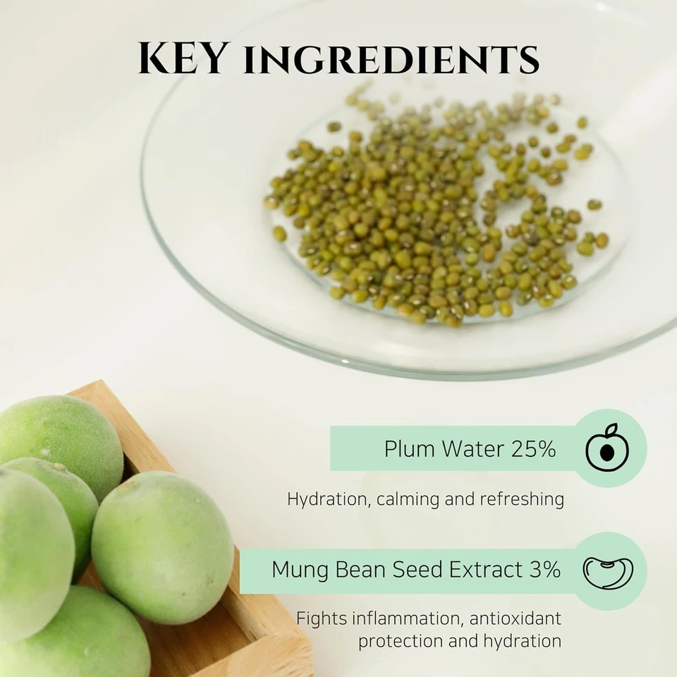 Beauty of Joseon Green Plum Refreshing Cleanser 100ml  Everyday Soothing, Natural Cleanser  Made In Korea  Sensitive Skin Friendly  Removes Impurities without Drying Skin Sensitive Skin Friendly