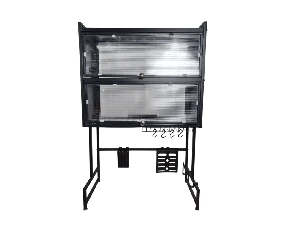 ستاند مواعين سوبر جامبو - طبقتين (65 سم)