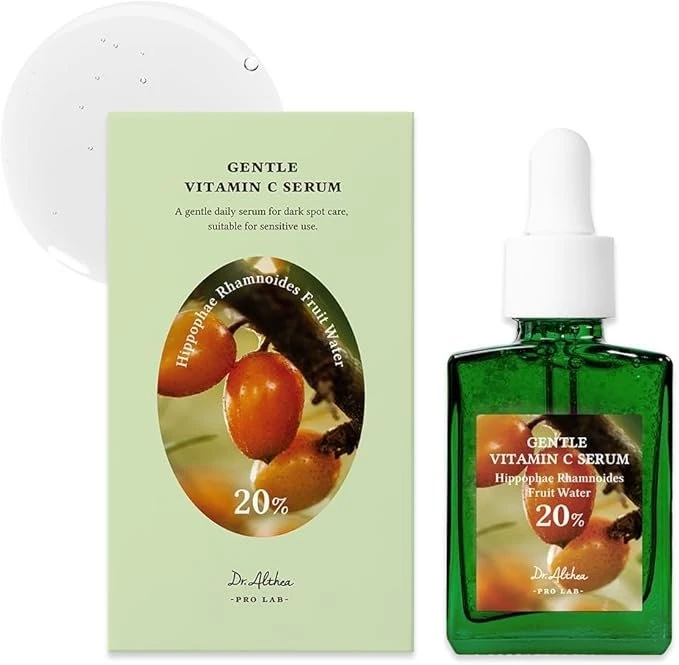 Dr.Althea Gentle Vitamin C Serum 20% 30ml | Benefits Skin Tone and Pigmentation | Gentle on Skin For Even Skin Tone | Korean Vegan Skincare for All Skin Types