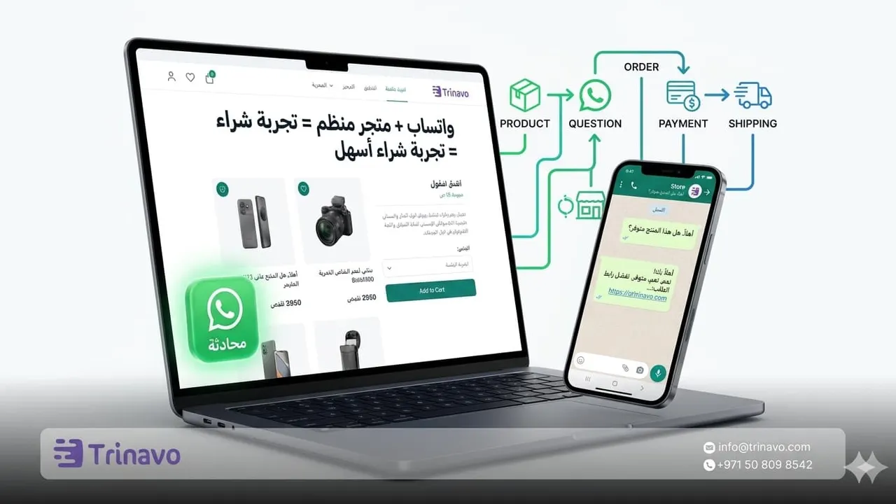 واتساب في التجارة الإلكترونية: كيف تحوّل المحادثات إلى طلبات منظمة؟