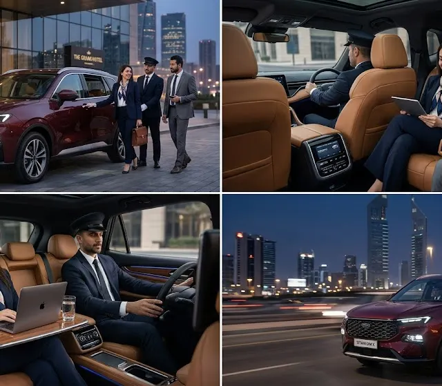  فئة الفخامة والأعمال (Luxury & Premium - With Driver)