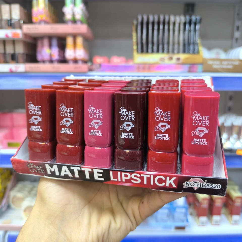 بكج 6 قطع روج مات ميك أوفر دايموند – 6 ألوان 💄