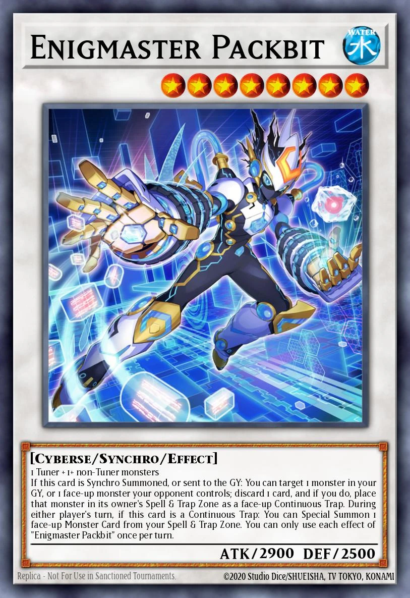 Enigmaster Packbit - PHNI-EN042 - Quarter Century Secret Rare - 1st Edition