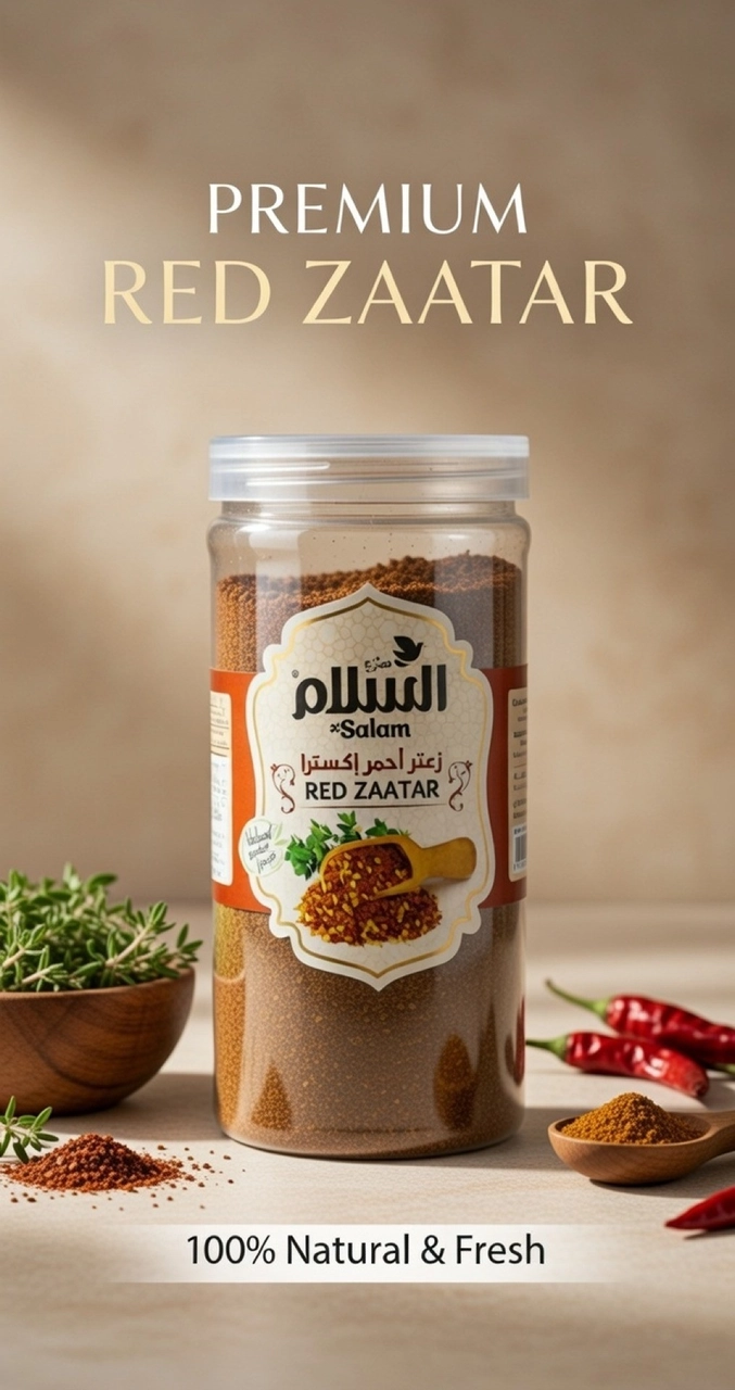 السلام زعتر احمر اكسترا  500غ