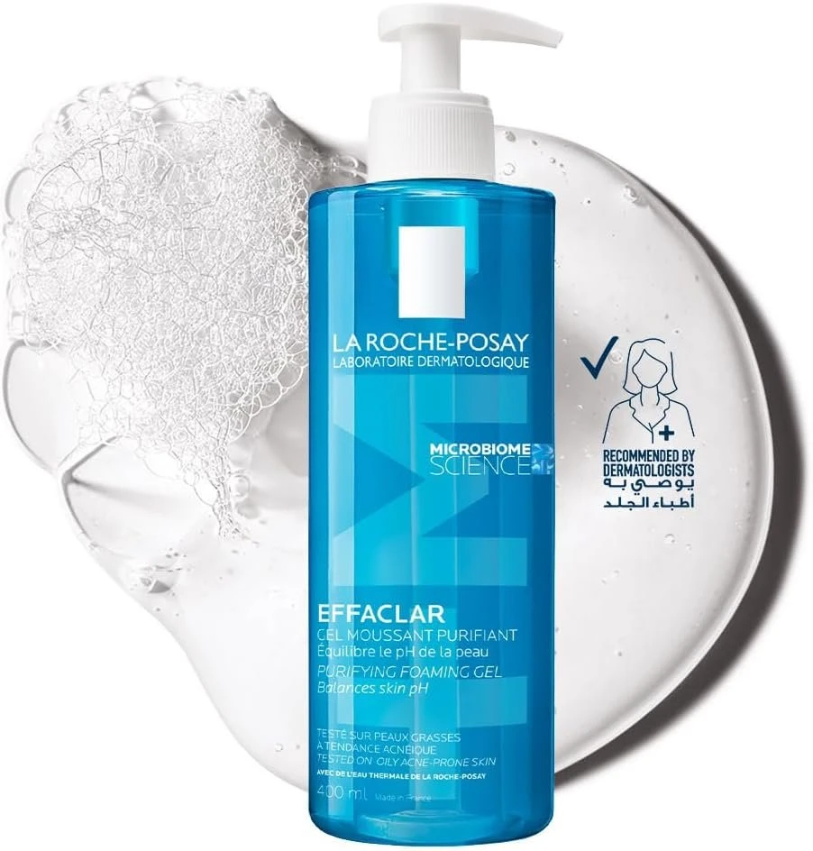La Roche-Posay Effaclar Purifying Foaming Gel Cleanser for Oily Skin 400mL