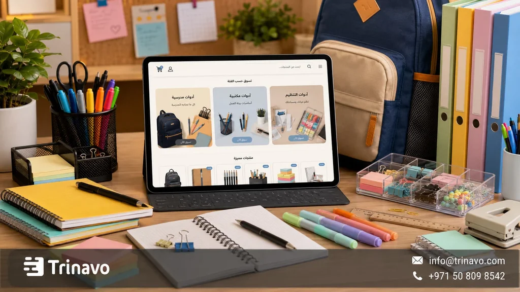 Creating an online bookstore and stationery shop