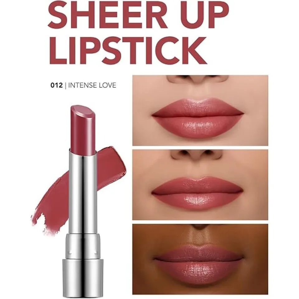 Flormar sheer up lipstick intense love