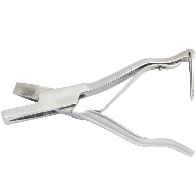 Ear notcher, pocket-sized,	stianless steel, U-notch