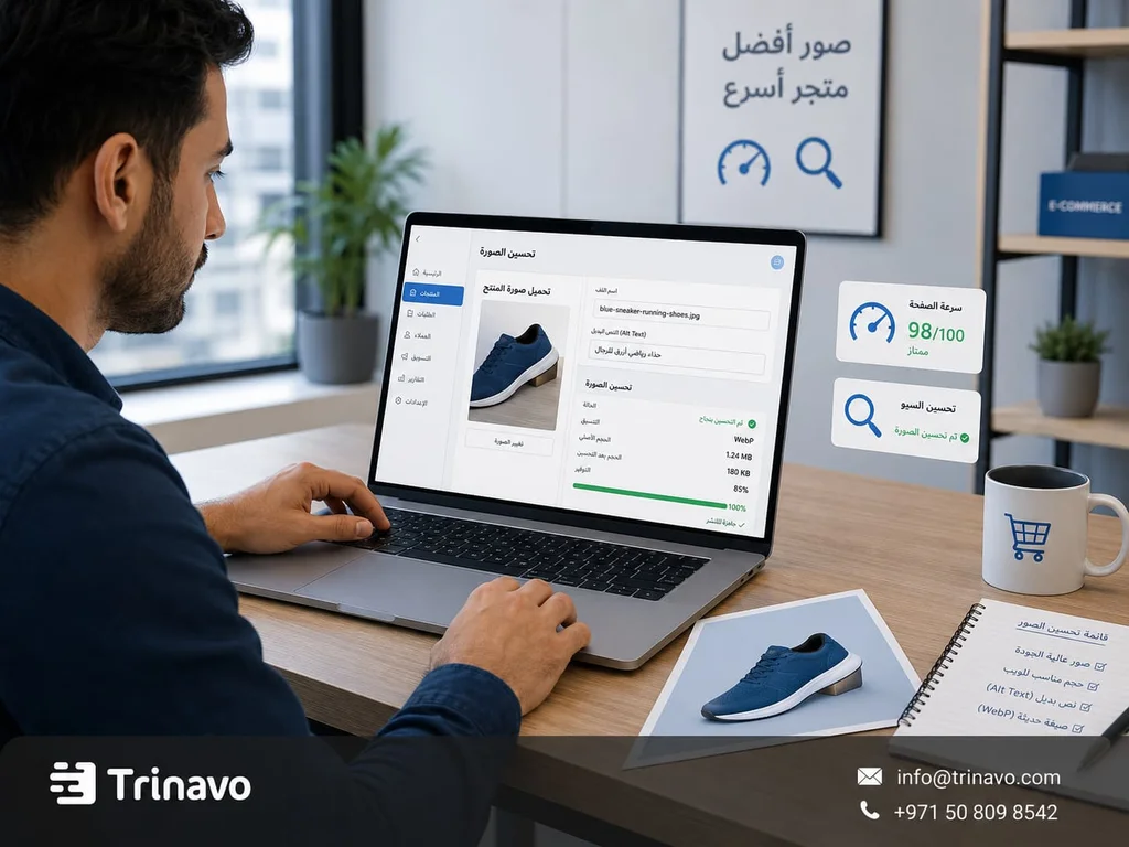 خطوات لتحسين الصور للمتجر والسيو