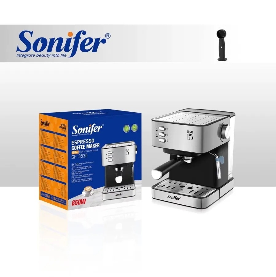 ماكينة تحضير القهوة الإسبريسو من سونيفر  SF-3535