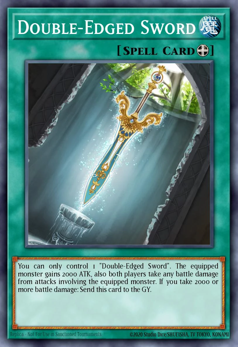 Double-Edged Sword - AMDE-EN043 - Rare - 1st Edition
