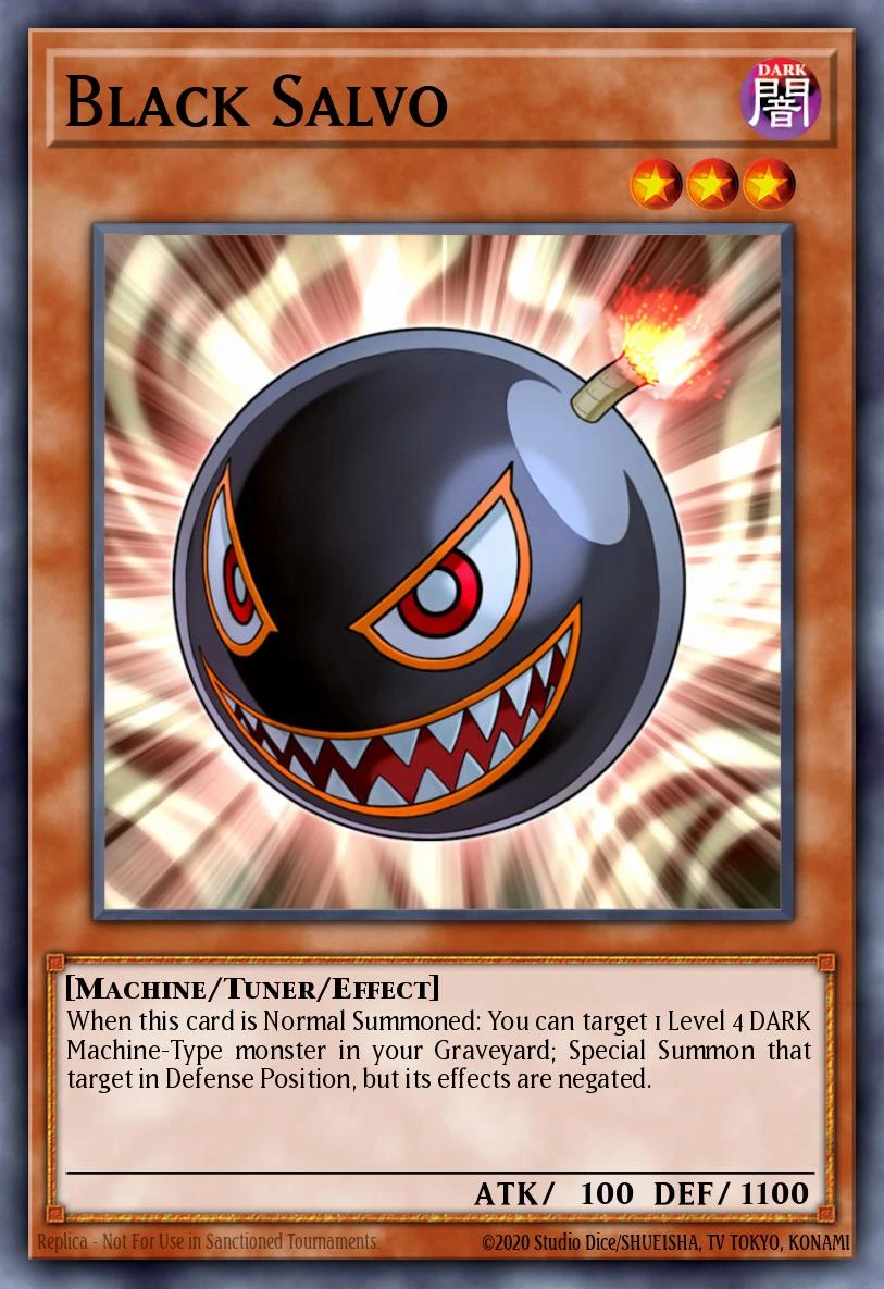 Black Salvo - TU05-EN015 - Common - Unlimited