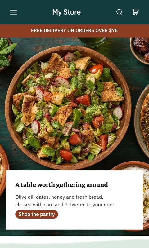 Zaytuna - Food & Restaurants store template