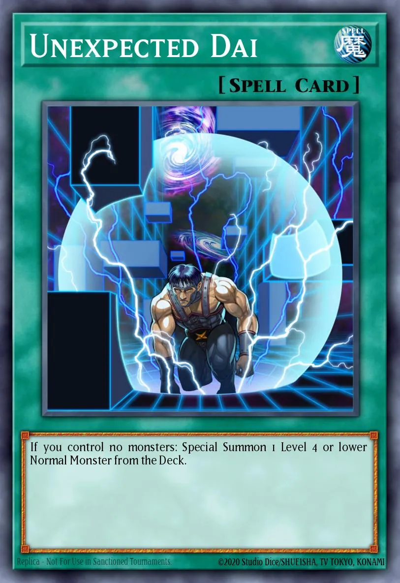 Unexpected Dai - SR04-EN028 -Common - 1st Edition