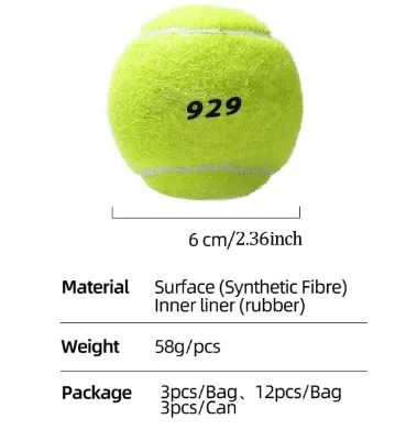 كرات تنس 3 قطع