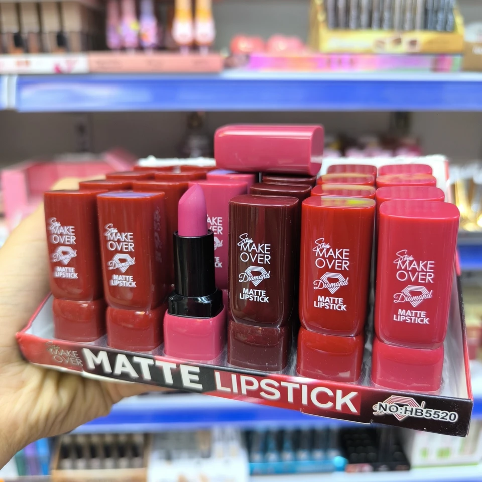 بكج 6 قطع روج مات ميك أوفر دايموند – 6 ألوان 💄