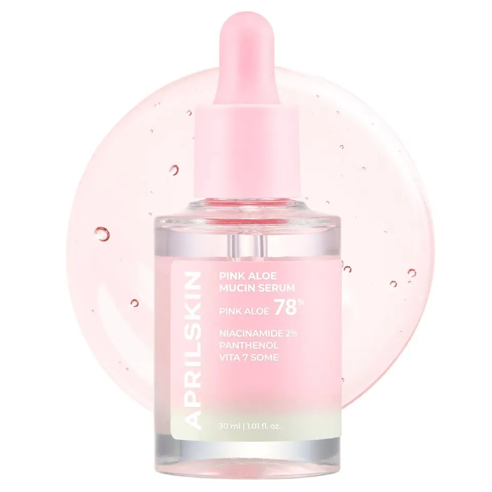 April skin pink mucin serum