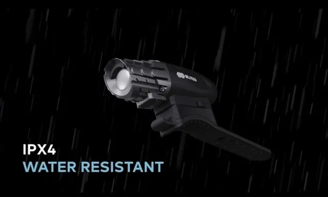  ضوء دراجة قابل للشحن USB أمامي وخلفي