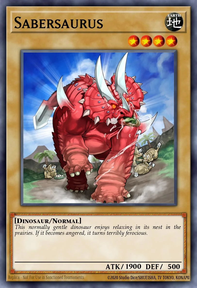 Sabersaurus - 5DS2-EN002 - Common - 1st Edition