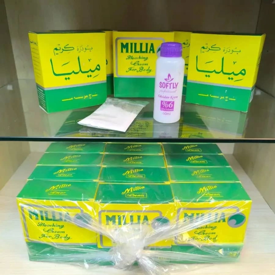 مجموعة ميليا لتفتيح الجسم (تقليد)⚠️
