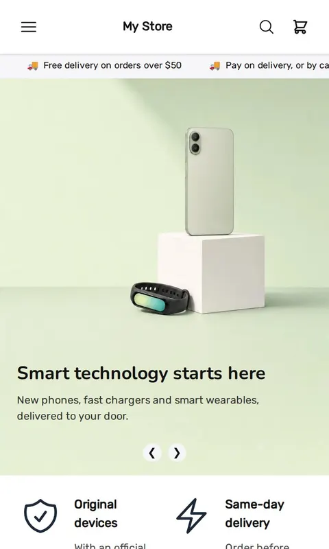 Ishara - Electronics store template