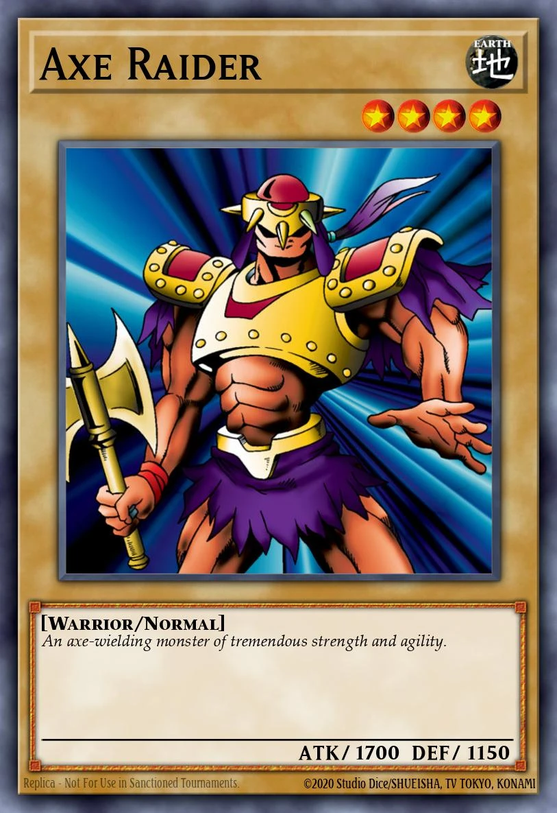 Axe Raider - 5DS1-EN003 - Common - Unlimited