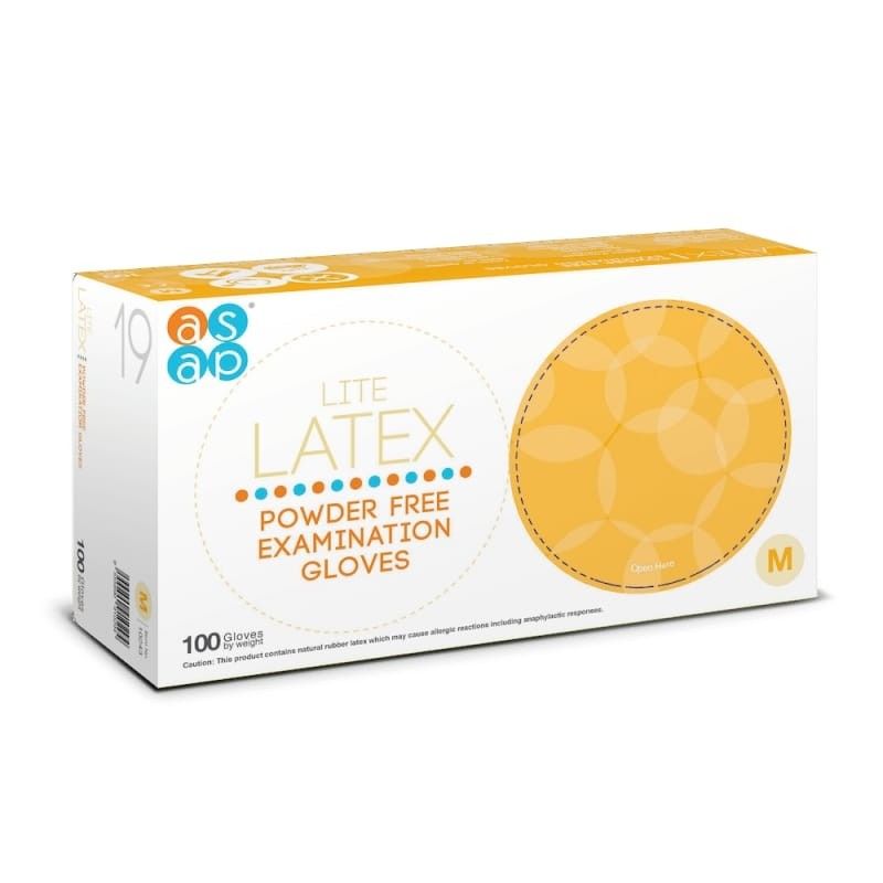قفازات فحص لاتكس للاستخدام مرة واحدة