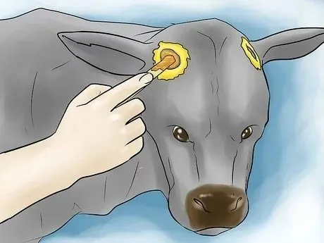 قلم القرون 10 غرام - قلم كاوي - لإزالة قرون العجول -هورنسبيك - 