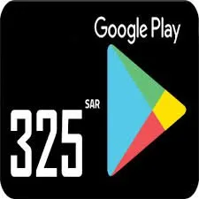 بطاقة غوغل بلاي 325 ريال سعودي