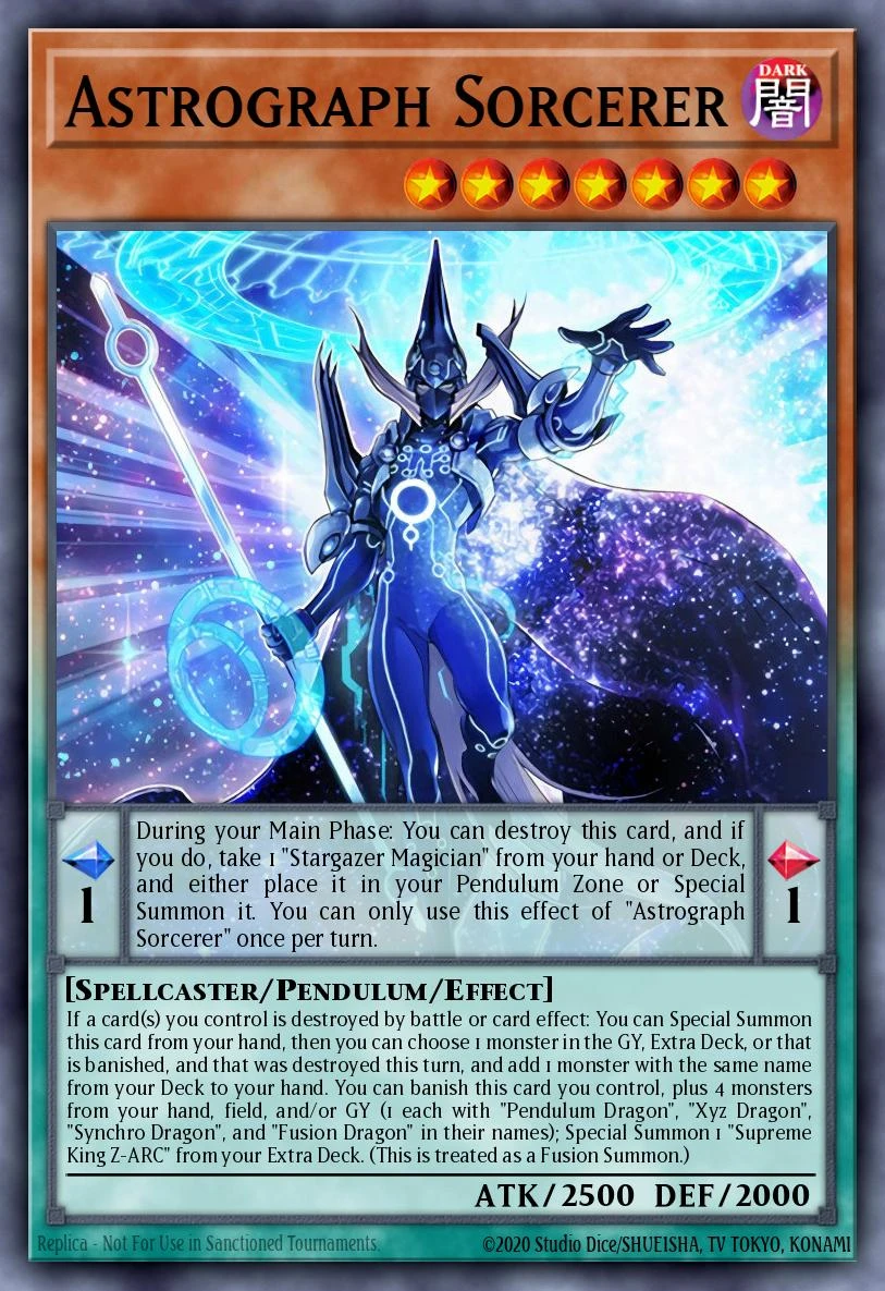 Astrograph Sorcerer - PEVO-EN001 - Ultra Rare - 1st Edition