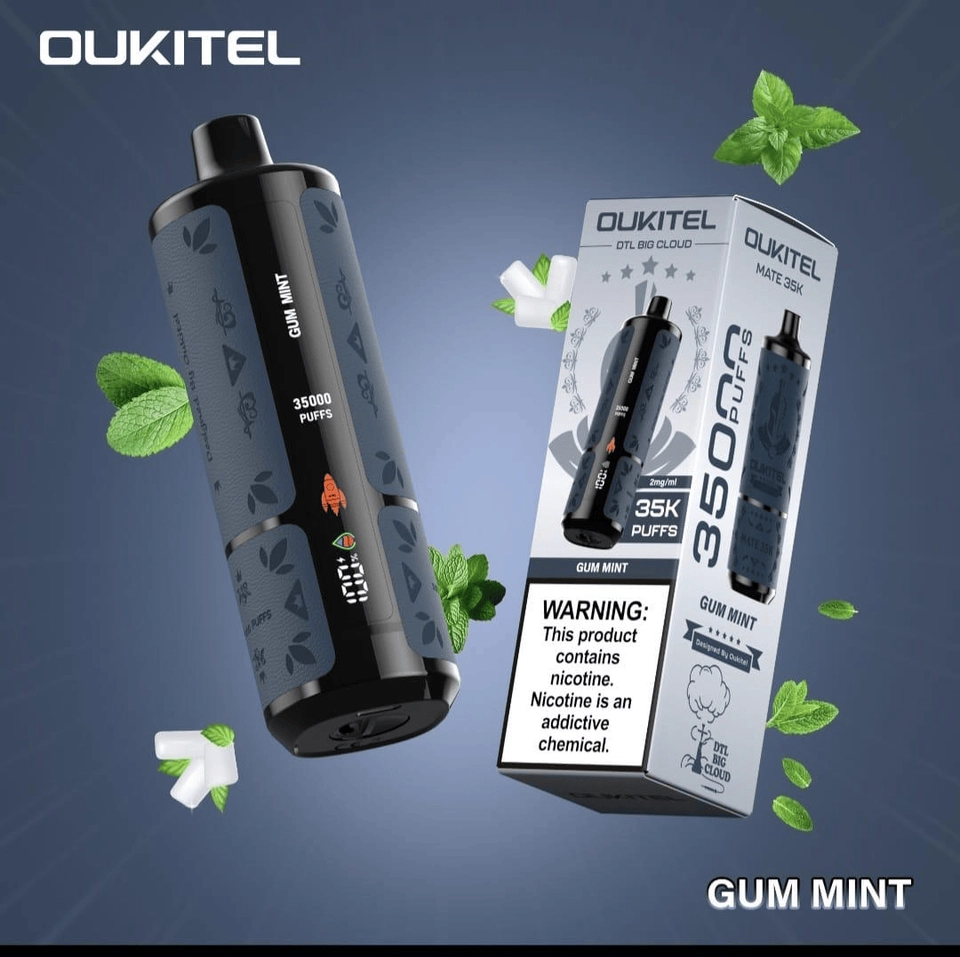 OUKITEL – نكهة علج نعناع | 35,000 Puff