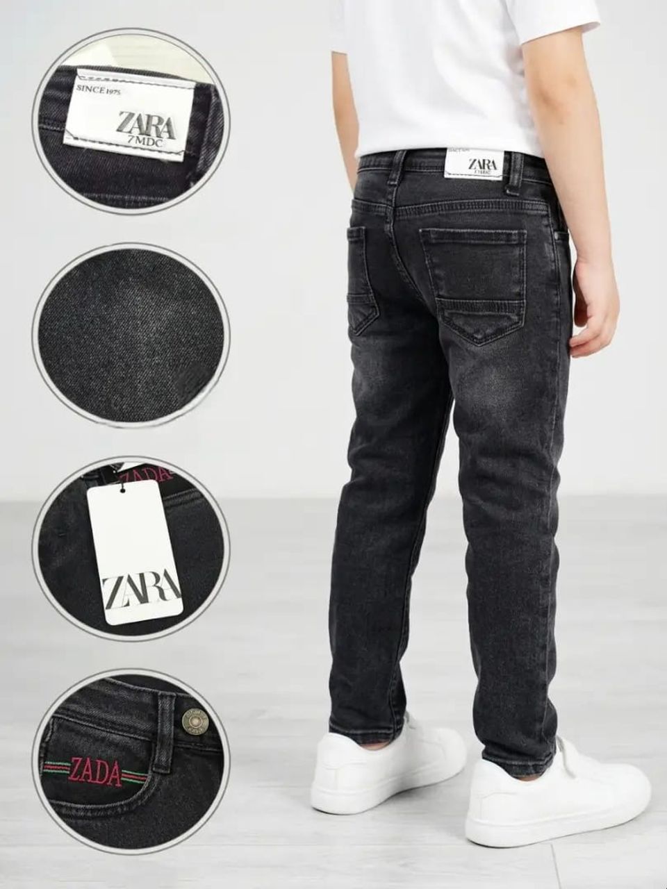 بنطلون جينز ولادي فل ليكرا سماكة وجودة عالية 😎