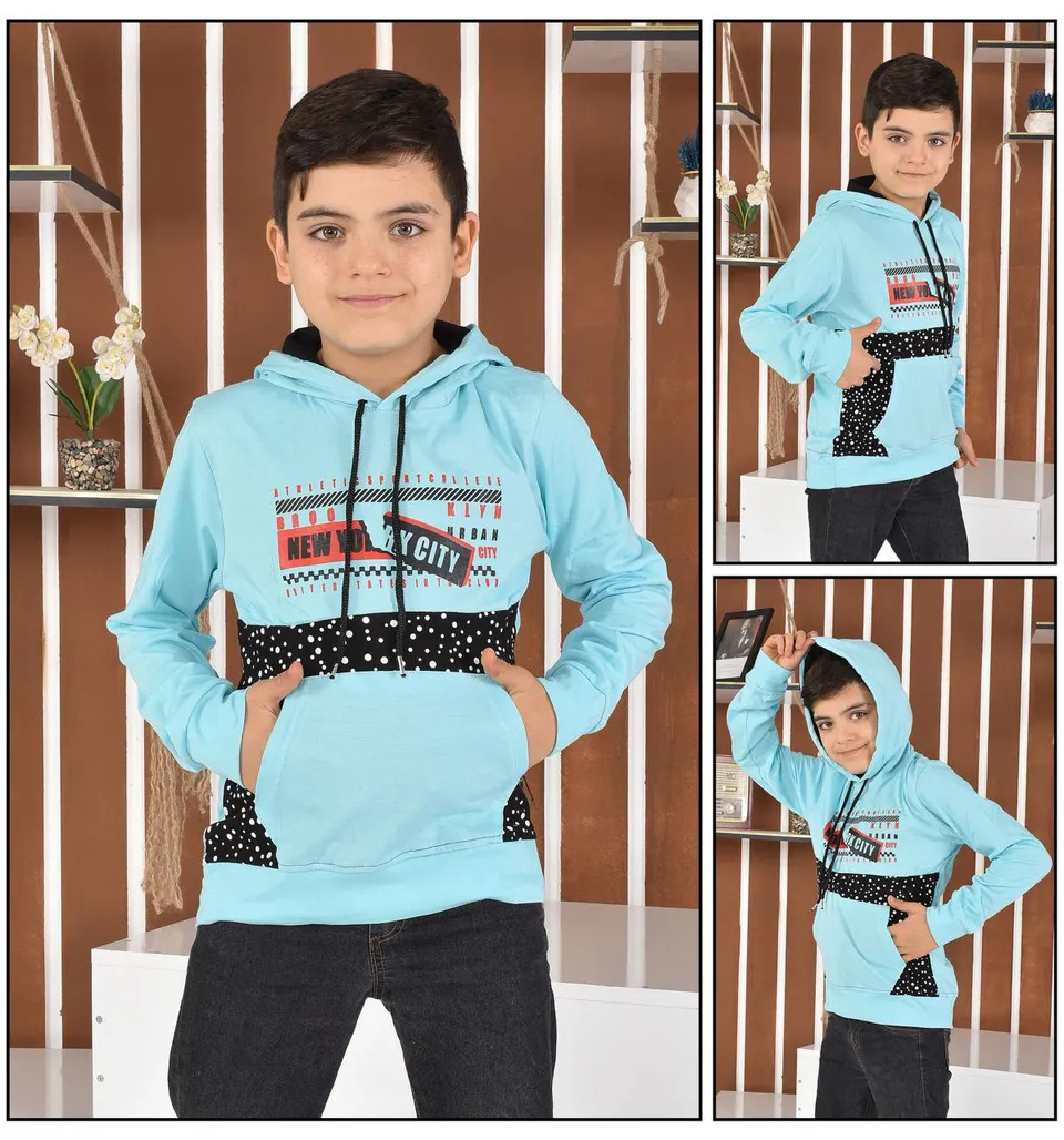 بلوزة صبياني ربيعية