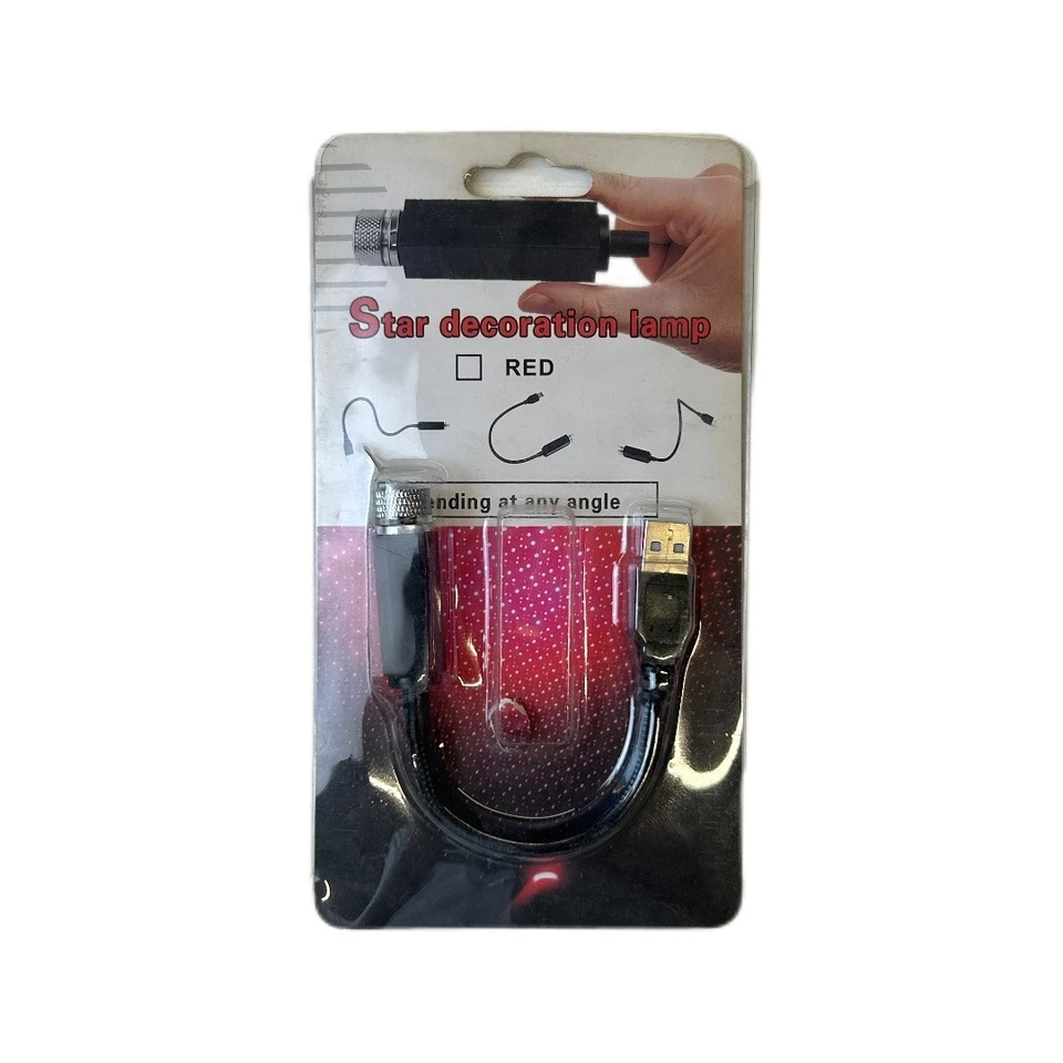 star shaped car lamp