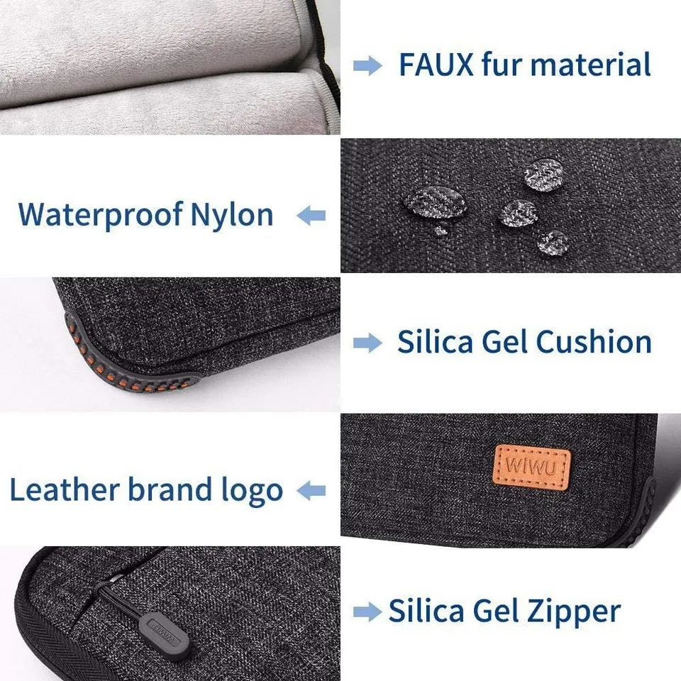 Wiwu Laptop Sleeve/Bag for 15 inch laptops Black