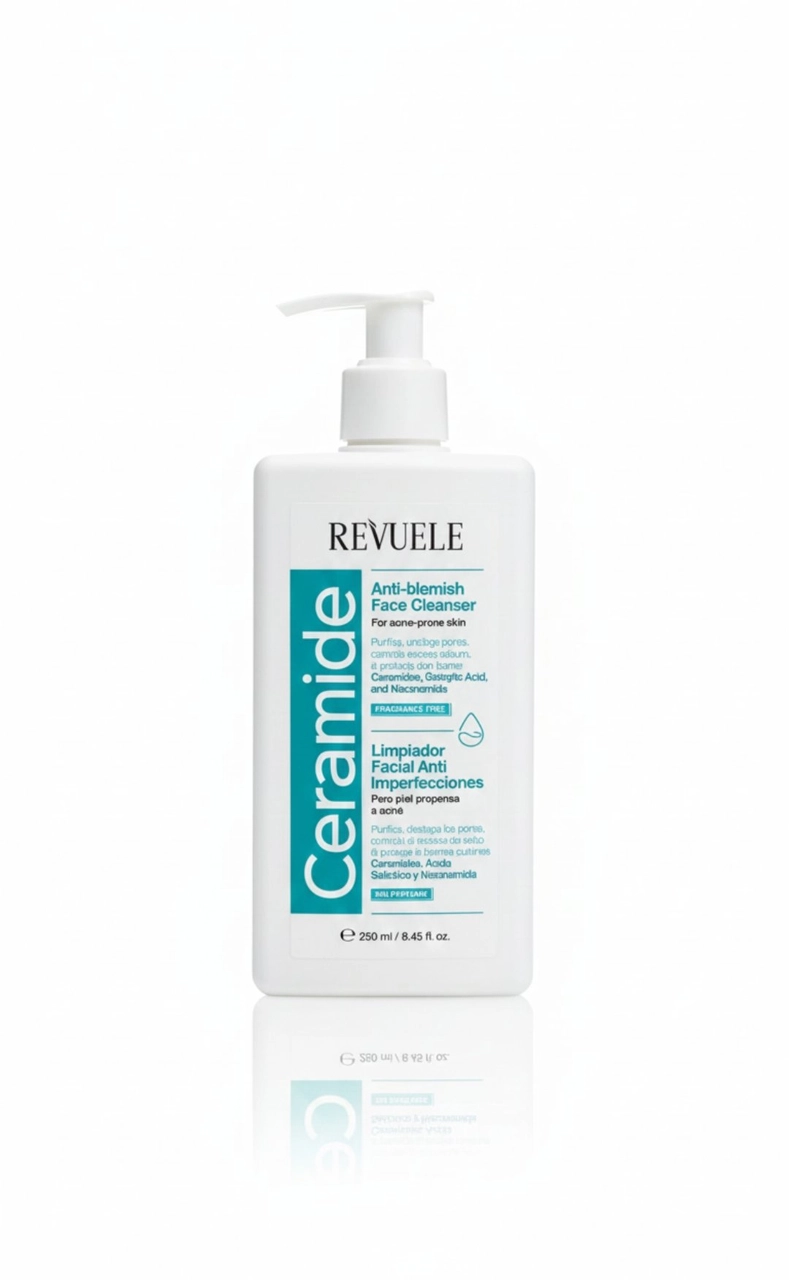 غسول الوجه المضاد للحبوب – للبشرة المعرضة لحب الشبابRevuele – Ceramide Anti-Blemish Face Cleanser