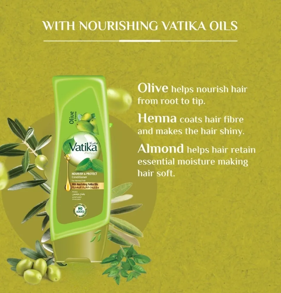 فاتيكا بلسم الزيتون والحناء 400 مل