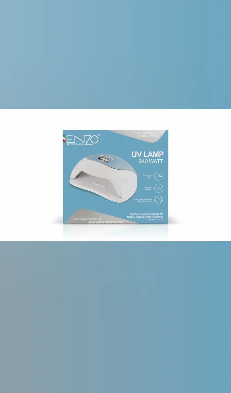 جهاز تجفيف أظافر UV لامب 240 واط من إنزوENZO Professional UV Lamp 240W – Model EN-018