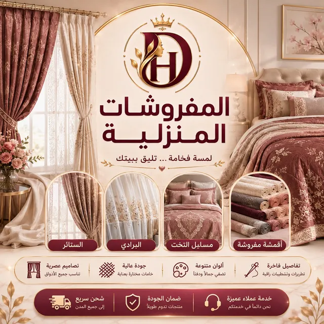 مفروشات منزلية