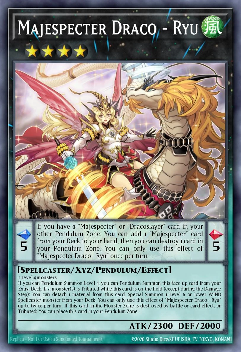 Majespecter Draco - Ryu - PHNI-EN049 - Ultra Rare - 1st Edition