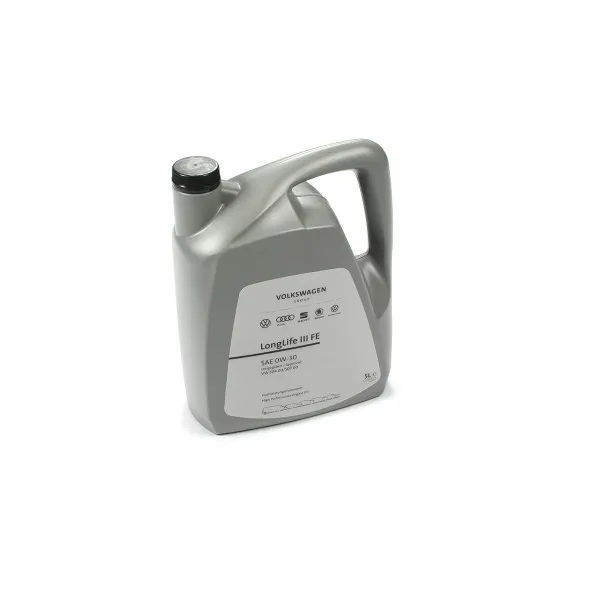 Original Volkswagen Engine Oil 5L Longlife III SAE 0W30 VW Norm 50400 50700 GS55545M4EUR