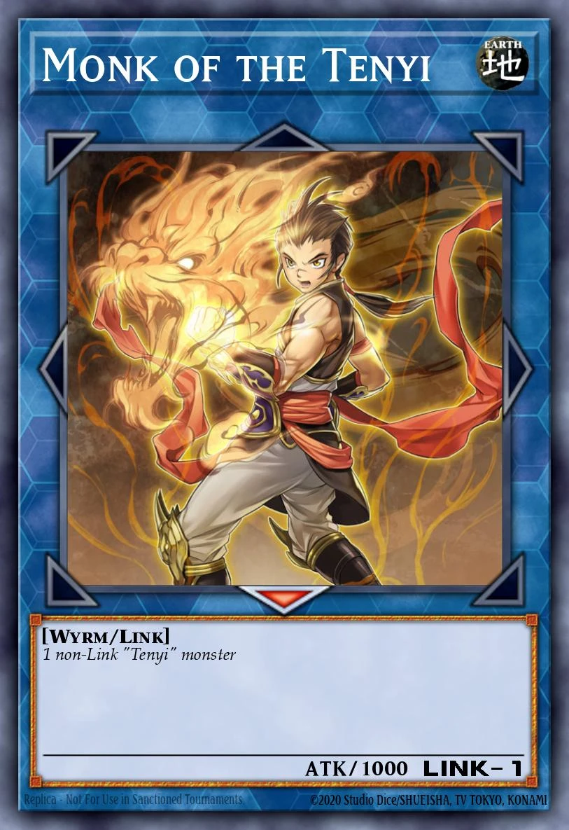 Monk of the Tenyi - CRBR-EN056 - Super Rare - 1st Edition