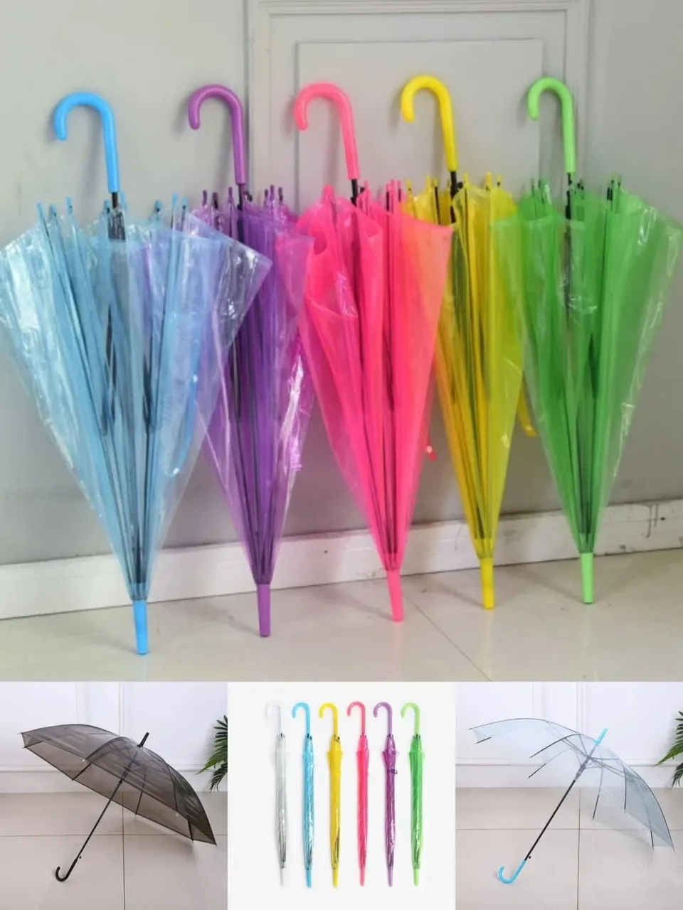 مظلات شفافة