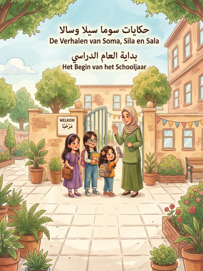حكايات سوما سيلا وسالا( De Verhalen van Soma, Sila en Sala): بداية العام الدراسي( Het Begin van het Schooljaar )